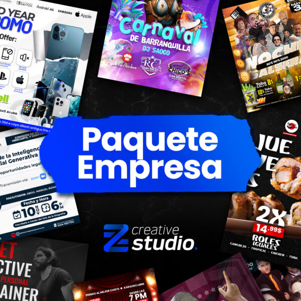 Paquete Empresa - 25 Diseños