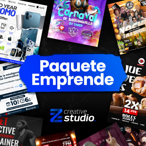Paquete Emprende - 20 Diseños - Copy